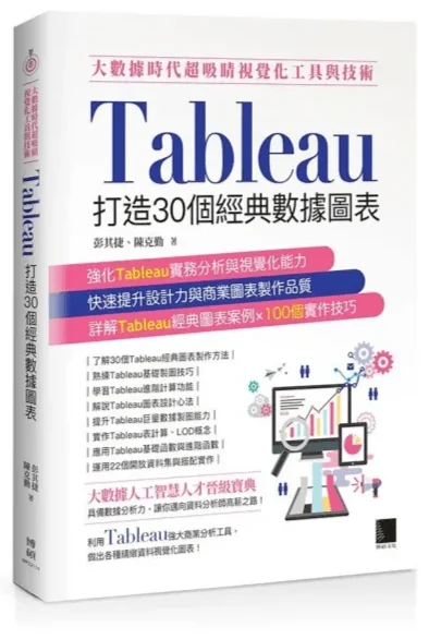 Tableau 打造 30 個經典數據圖表